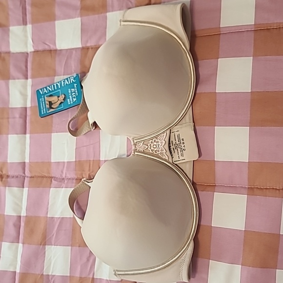 Vanity Fair Women's Cream Bra 44DD - Picture 1 of 11